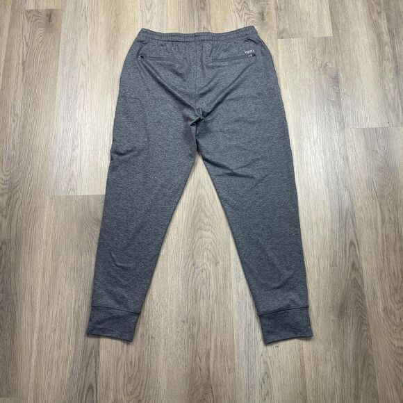 Vuori Jogger Pants Mens Medium Gray Sunday Performance Zip Pocket Stretch - Picture 6 of 12